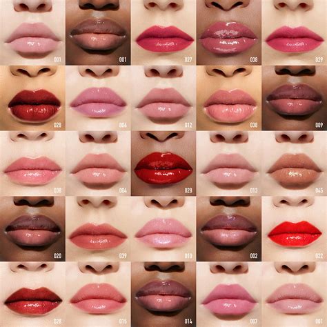 dior lip.maximiser|dior lip gloss color chart.